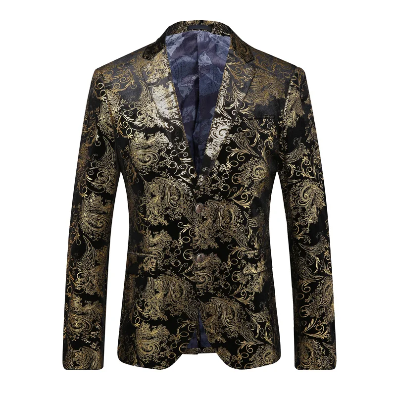 

5XL The New Autumn And Winter 2022 Europe And The United States Large Size Mens Blazer Jacket Fashion Casual Wedding Party Dress