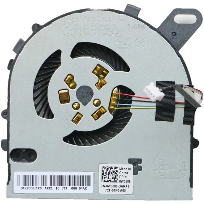 

Replacement Laptop Cooling Fan 5V 0.5A 4 4-wires Radiator-for 7560 Dropship