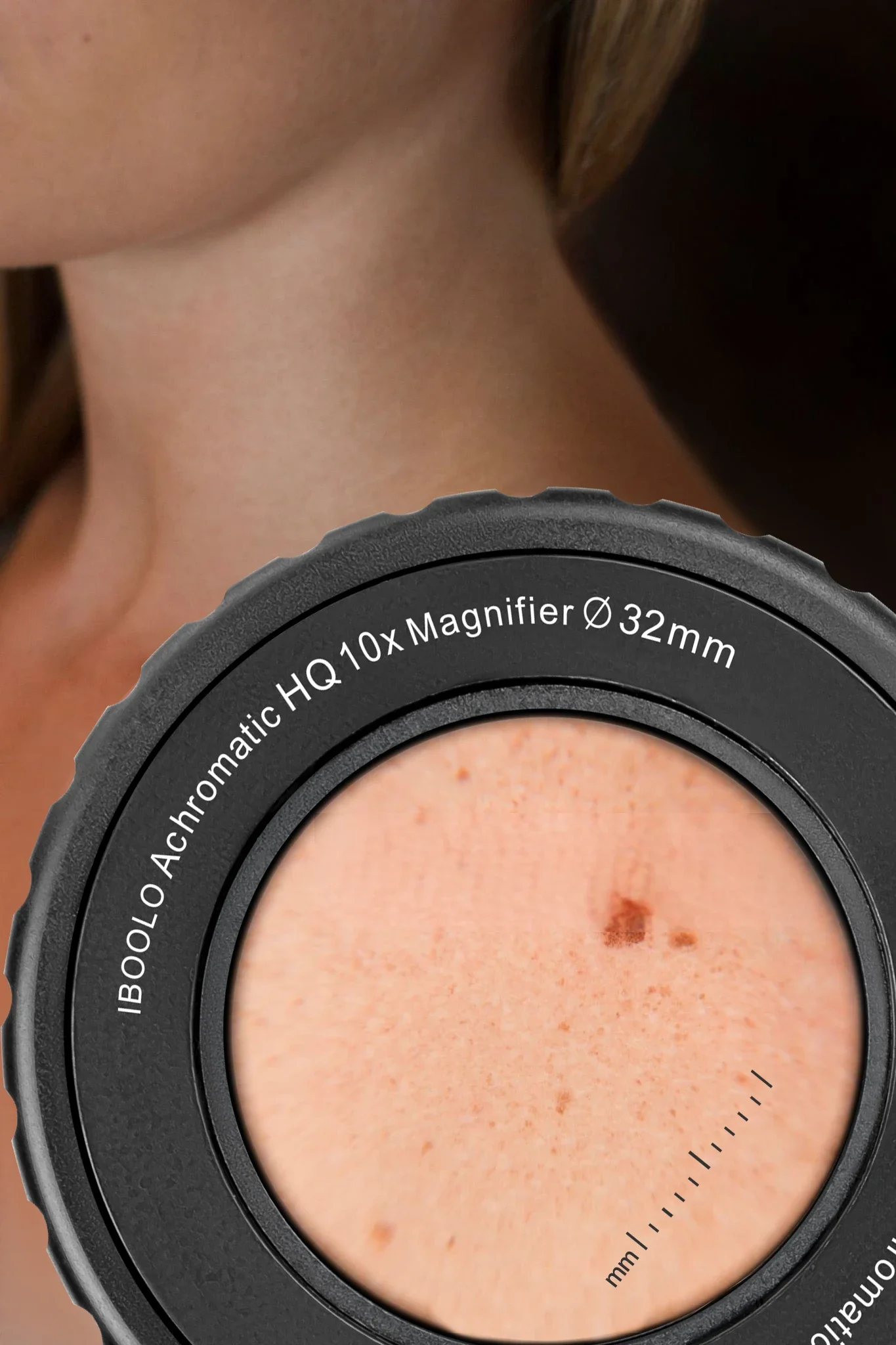 IBOOLO DE-4100 Advance Профессиональный ручной дерматоскоп для диагностики поражений кожи