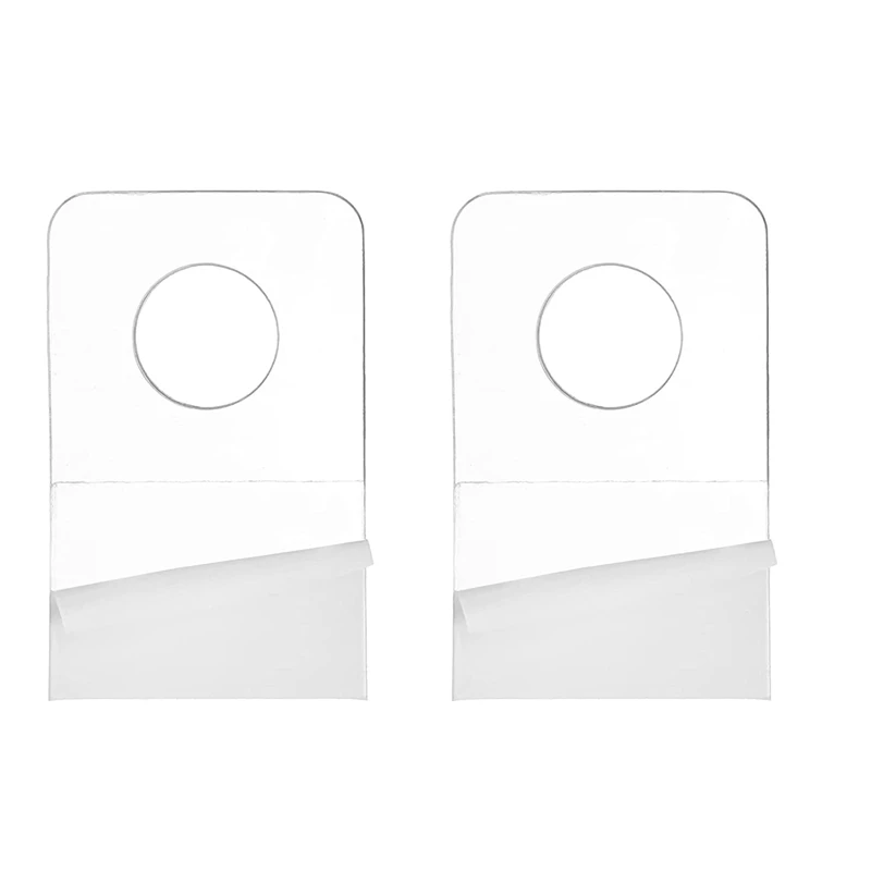 1000 шт. самоклеящиеся подвесные вкладки 1X1-1/2 дюйма вешалка с круглыми отверстиями