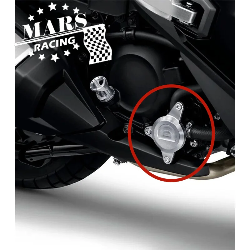 

Для honda new ADV 350 ADV350 adv350 2022 2023 аксессуары для мотоциклов Крышка отверстия рамы передний приводной вал передняя Звездочка крышка