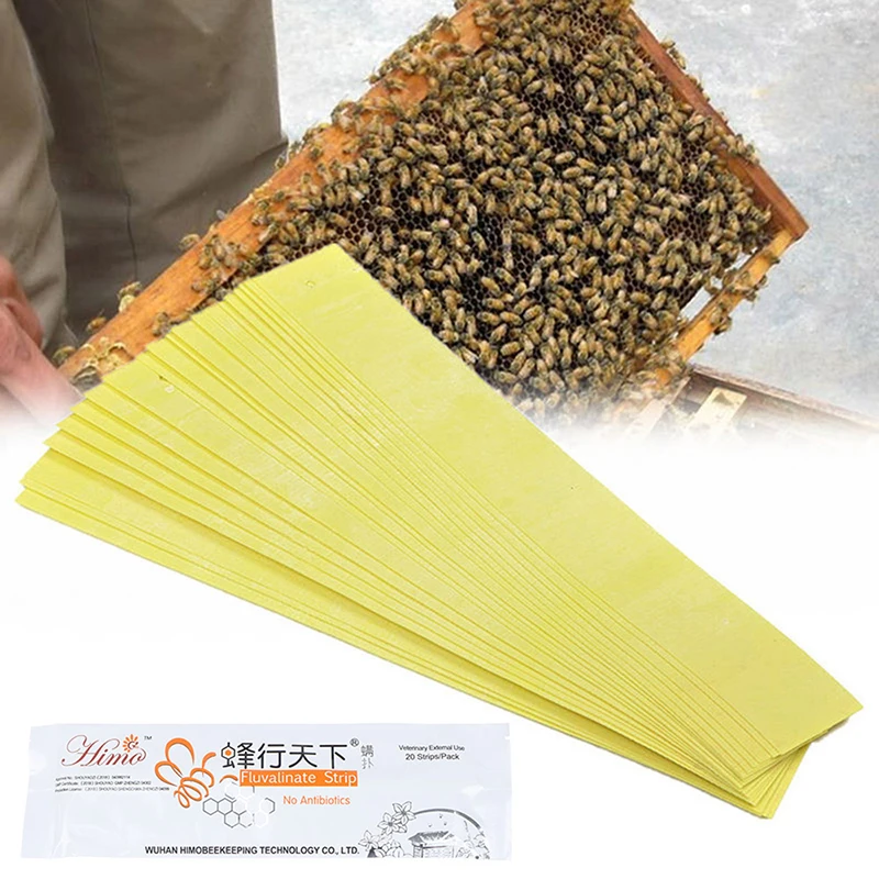

Fluvalinate Strip Bee Mite Medicine Strip Bee Mite Acaricide Beekeeping Tool