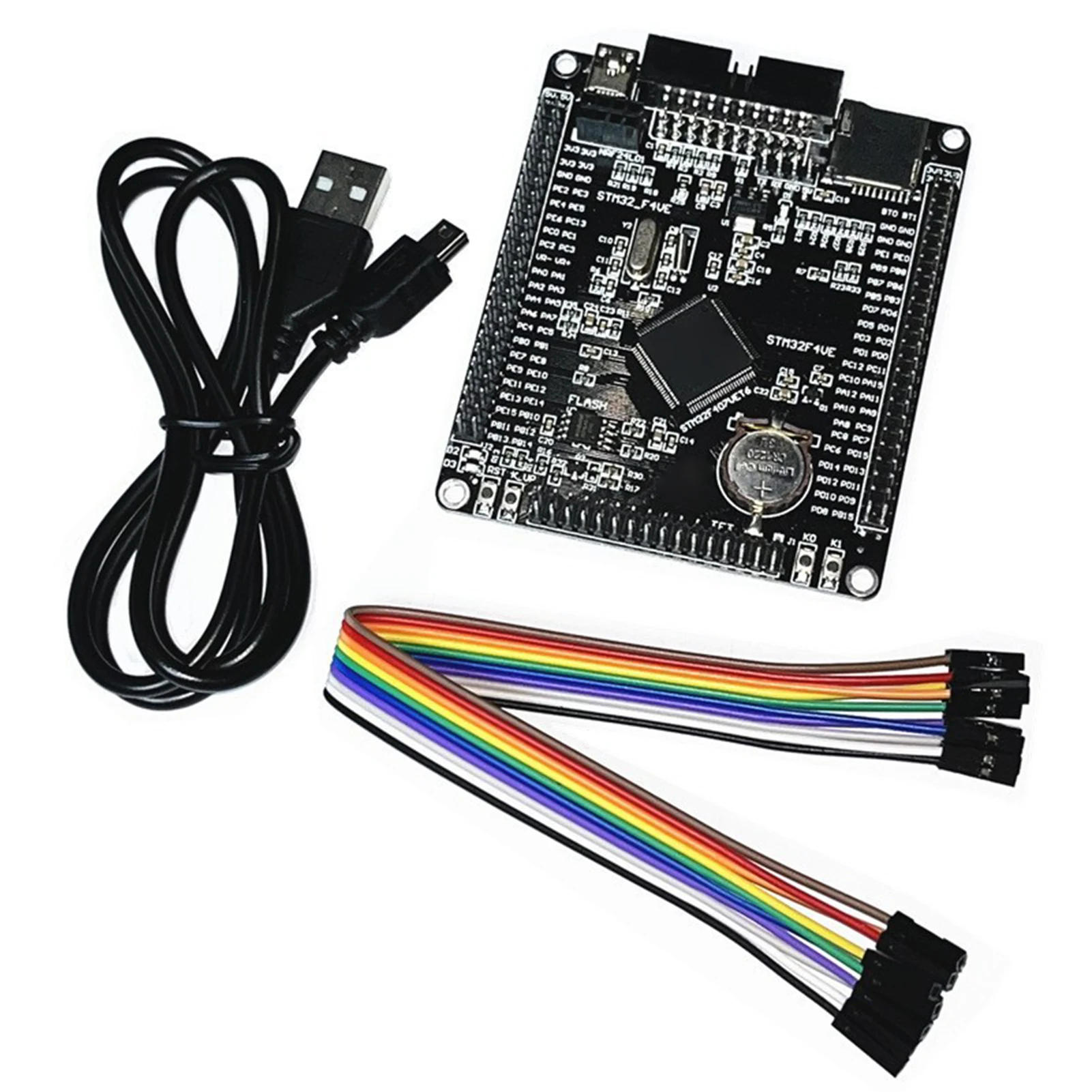 STM32F407VET6 Макетная плата Cortex-M4 STM32 Минимальная системная обучающая ARM Core Board + 3