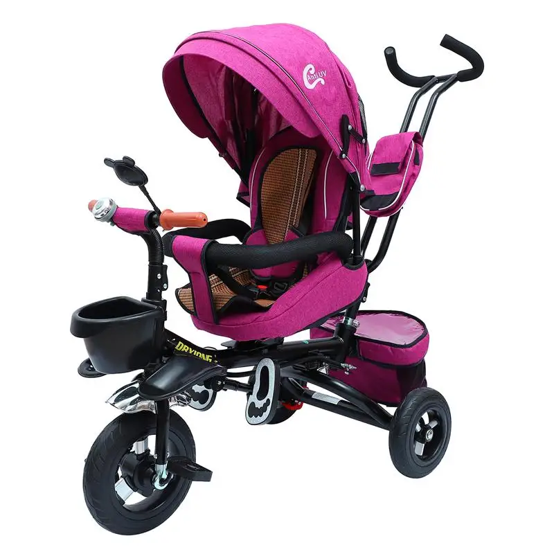 

1pc Multipurpose Folding Baby Stroller Kids Push Trike Child Bike Toddler Tricycle
