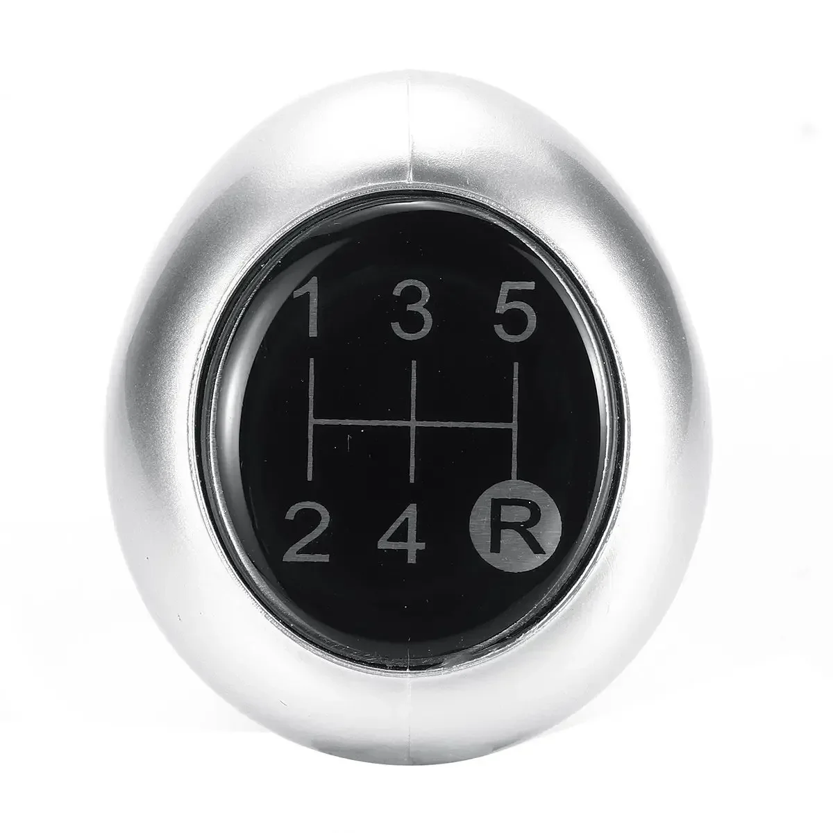 Серебристый алюминиевый сплав 5-скоростная автомобильная ручка переключения