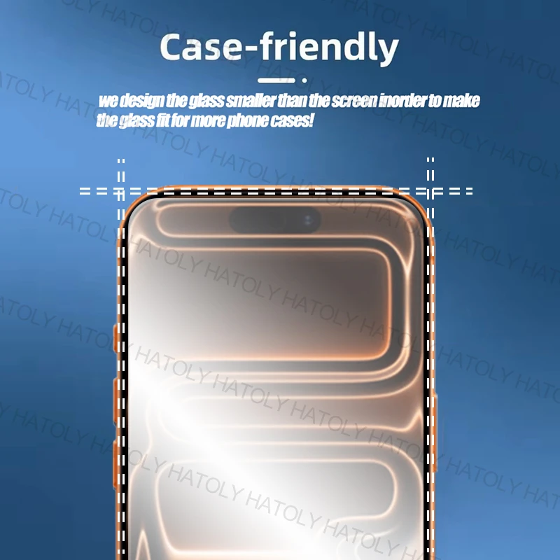 Фото Защитное стекло для iPhone 18 Pro Max, 17, 17e, 18, 18 Pro Max, 3/2/1 шт., с полным клеевым покрытием №5