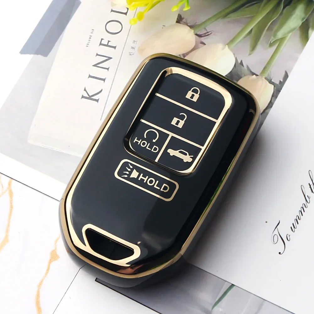 

Чехол Для Ключей От Машины KEYYOU Из ТПУ Для Honda-универсальный