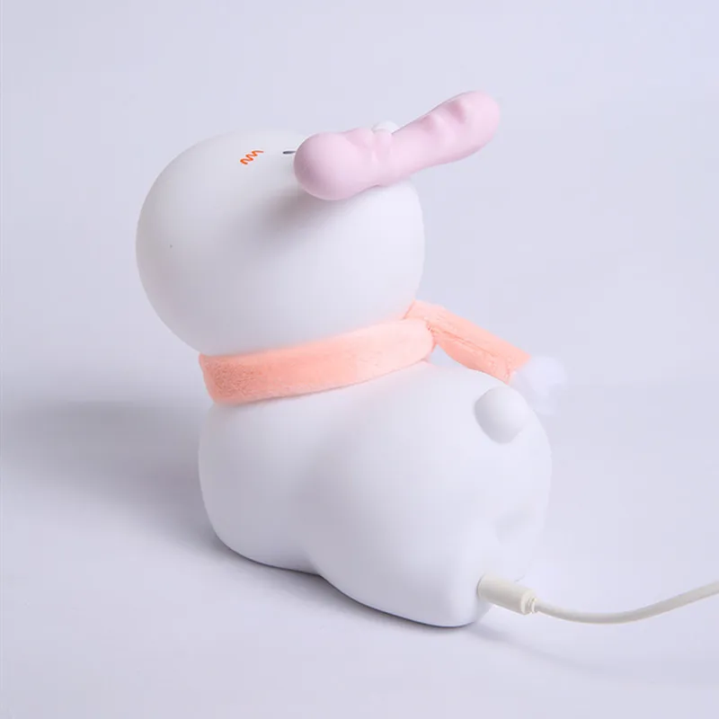 

Led Silicone Light Charging Baby Dimming Timing Small Night Lamp Children's Bedroom Eye Protection Bedside Ambience Light