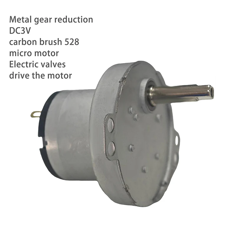 Медленная скорость постоянный ток 3 в 46 об./мин большой крутящий момент