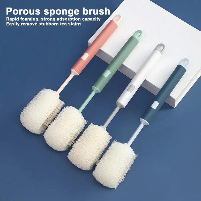 Длинные щетки для бутылок из микрофибры портативные бытовые чистящие средства