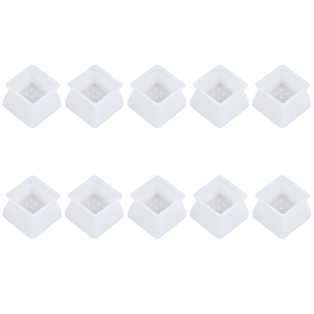 

10pcs Soft Silicone Scratchproof Floor Protector Living Room Wear Resistant Table Feet Flexible Home Chair Leg Cover Non Slip