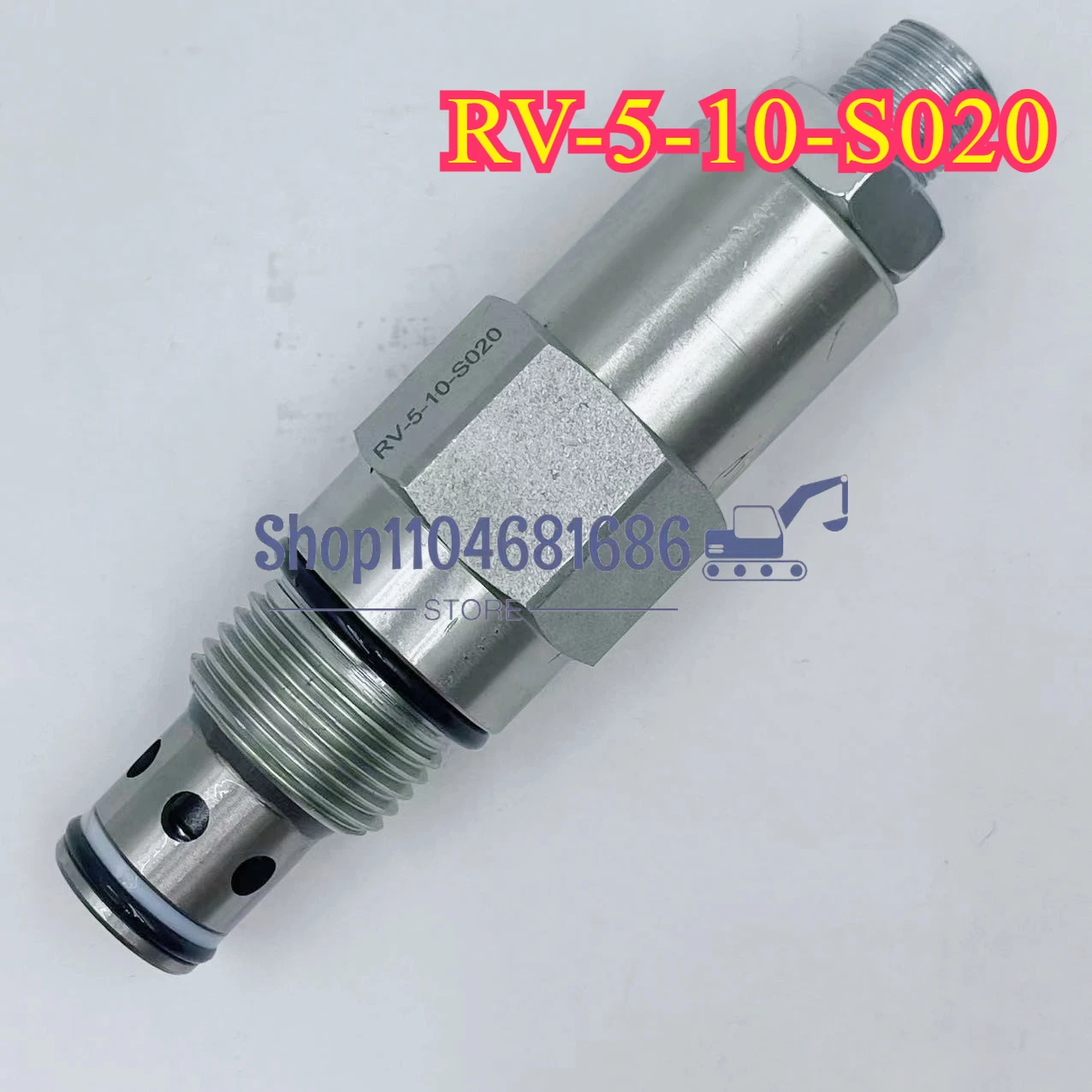 Фото RV-5-10-S020 Гидравлический предохранительный клапан для экскаватора №4