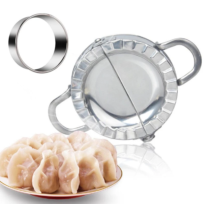 

Dumpling Maker Stainless Steel Dough Cutter Eco Friendly Pie Ravioli Dumpling Mold Dough Press Pastry Accessories