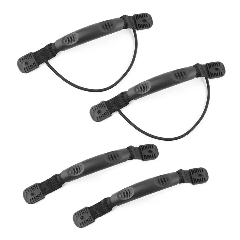 2pcs Kayak Paddle Handles Canoe Rowing Boats Side Mount Carry Handle With Bungee Outdoor Accessories | Boat