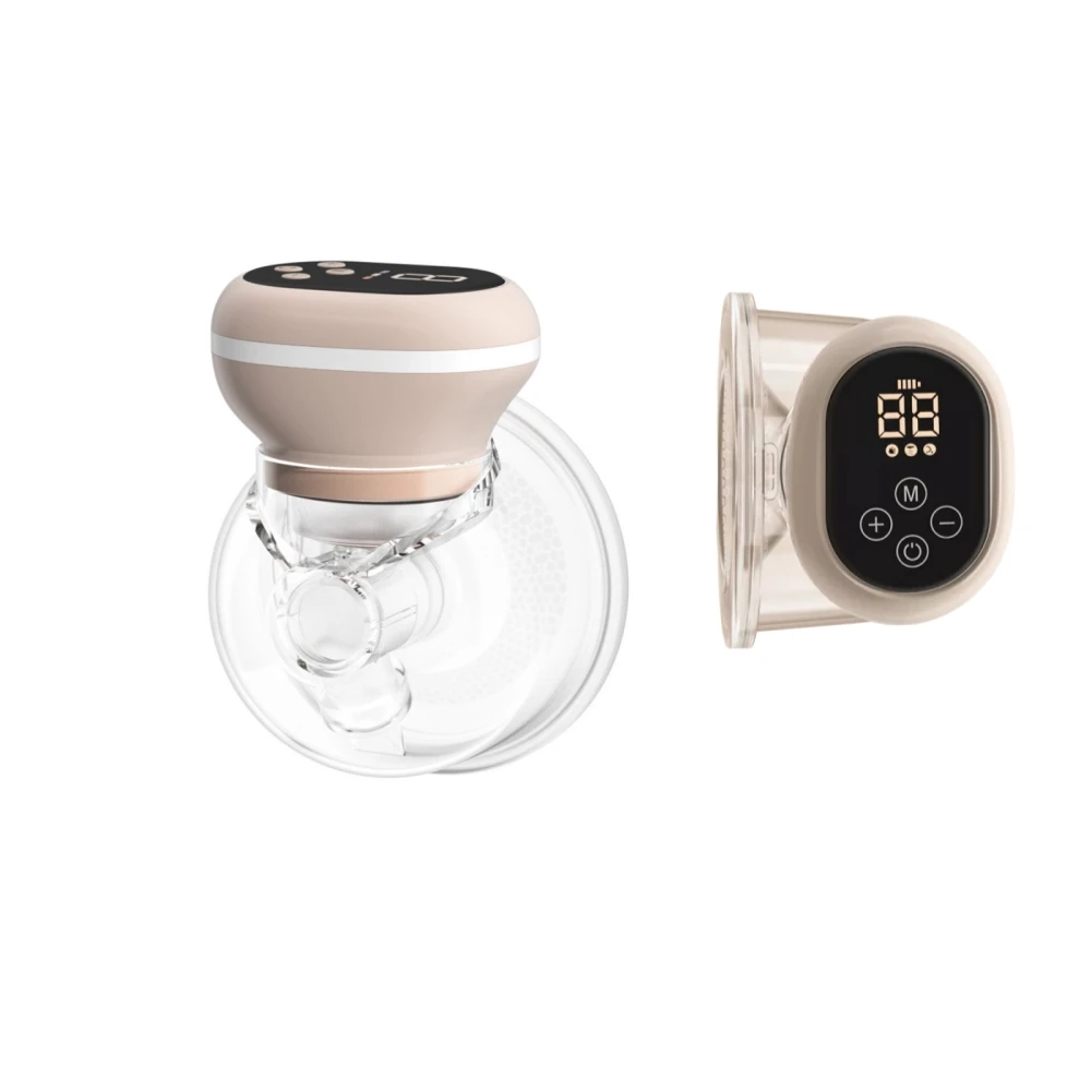 

Wearable Electric Breast Pump Portable Handy Handsfree With LED Screen BPA Free Breastfeeding Pump Low Noise Breast Milk Exactor