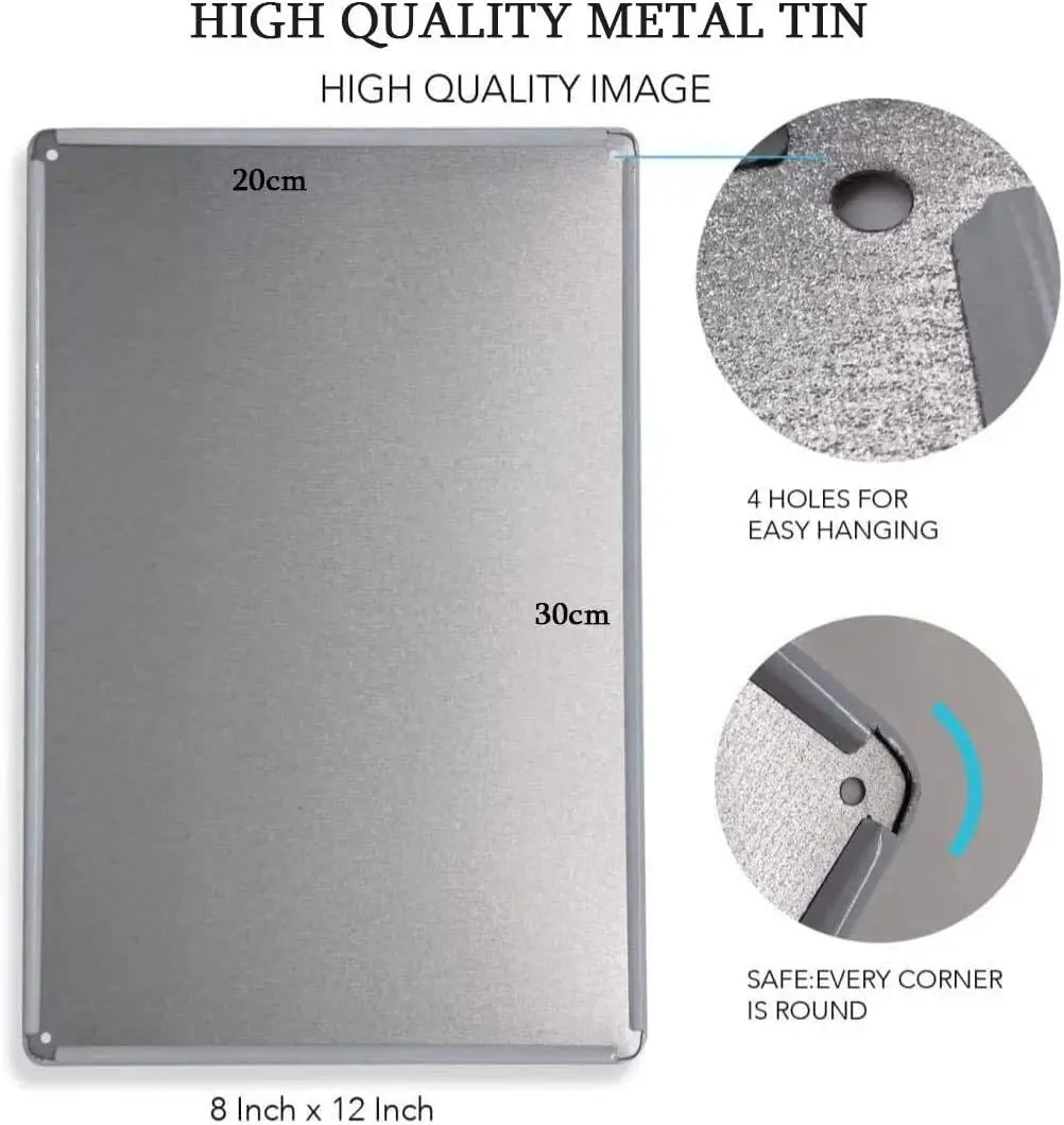 The fther Tke Cnnol Quote rt Prnt Metl Sgn Decor — 8 x 12 дюймов Br Pub Grge Mn Cve Wll