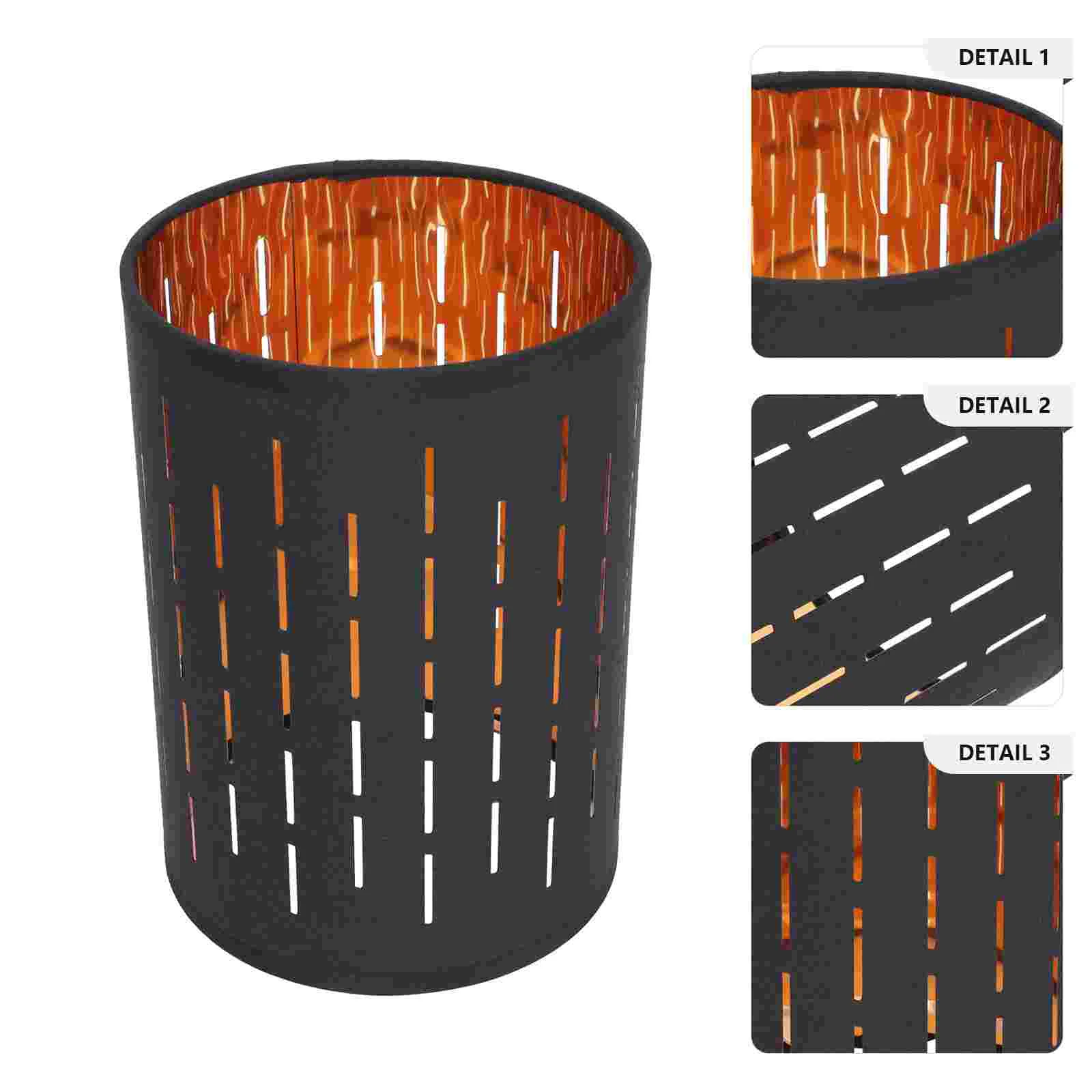 

Lampshade Lamp Light Cover Shade Hollow Decor Cloth Table Drum Round Clip Modern Shades Bedside Fabric Bell Lantern Bedroom