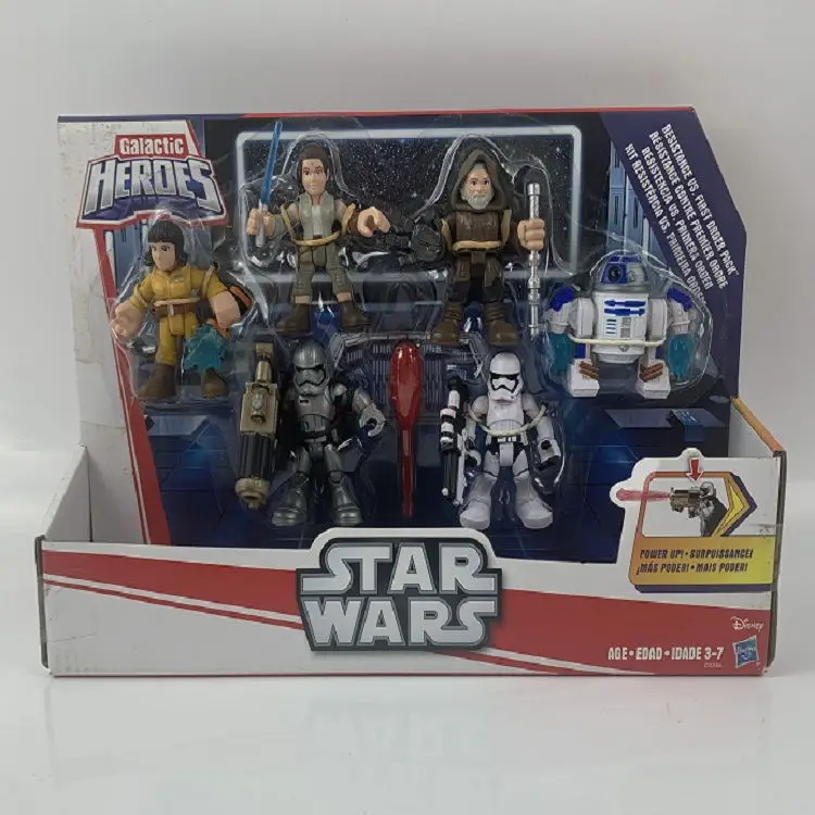 

Anime Star Wars Darth Vader Stormtrooper Clonetrooper Luke Han Solo Leia Organa Solo Pvc Model Action Figure Toy Gift Model Doll