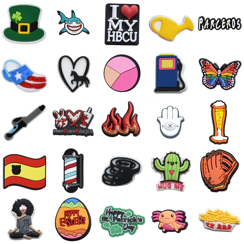 

Designer Shoe Charms Women Jeans for Crocs Charms Shoes Accessories Pins Xmas Gifts for Croc Charm Hot Kids Summer Decorations