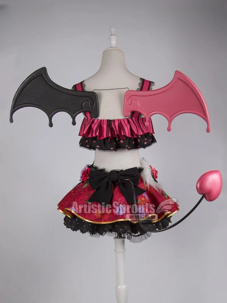 AGCOS LOVELIVE Рин Хошизора Маленький Дьявол Пробуждение Косплей Костюм Девушка