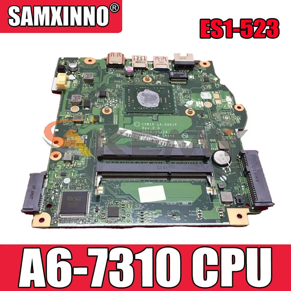 

Материнская плата для ноутбука NBGKY1100 для ACER Aspire ES1-523 A6-7310 материнская плата для ноутбука LA-D661P DDR3