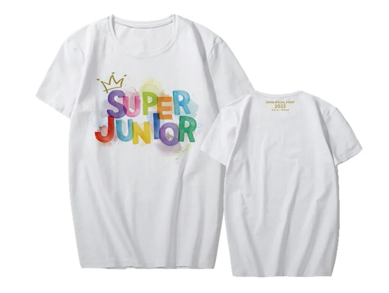 

Super Junior Special Event 2022 t shirts Cotton Shirt Premium Quality Tees for Kpop Fans