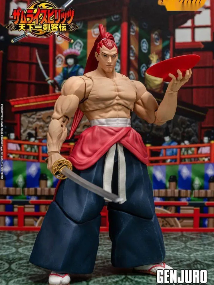 Оригинальный товар в наличии модель украшения ручной работы Samurai игрушки от Storm