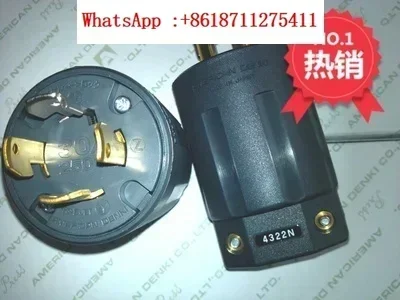 Промышленная вилка двигателя 4322N Авиационная 30A250V японский стиль