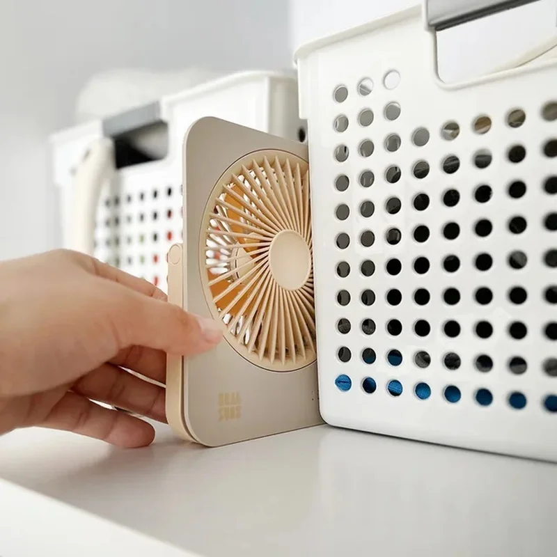 Эмоциональный электронный настольный мини-вентилятор портативный для офиса