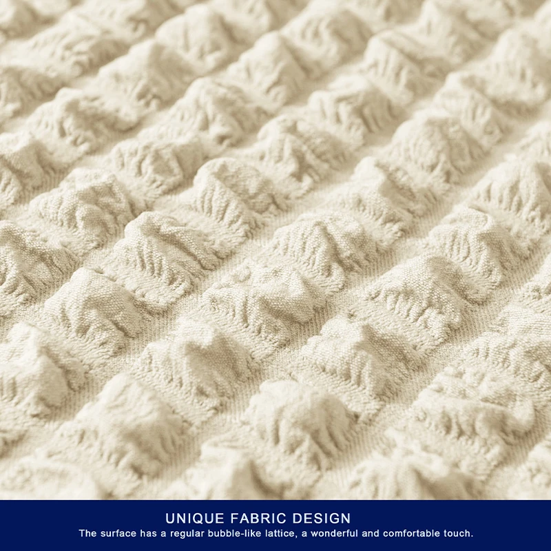 Клетчатый чехол Seersucker для дивана в гостиную растягивающийся домашнего кресла