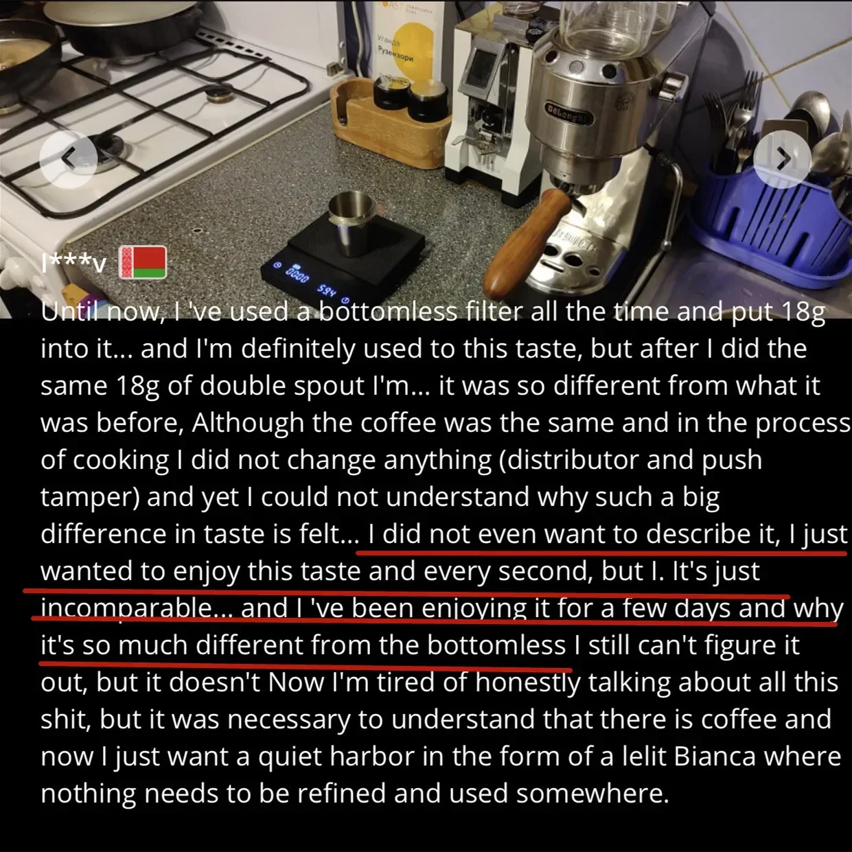 Держатель фильтра для кофе с одним/двойным носиком 51 мм