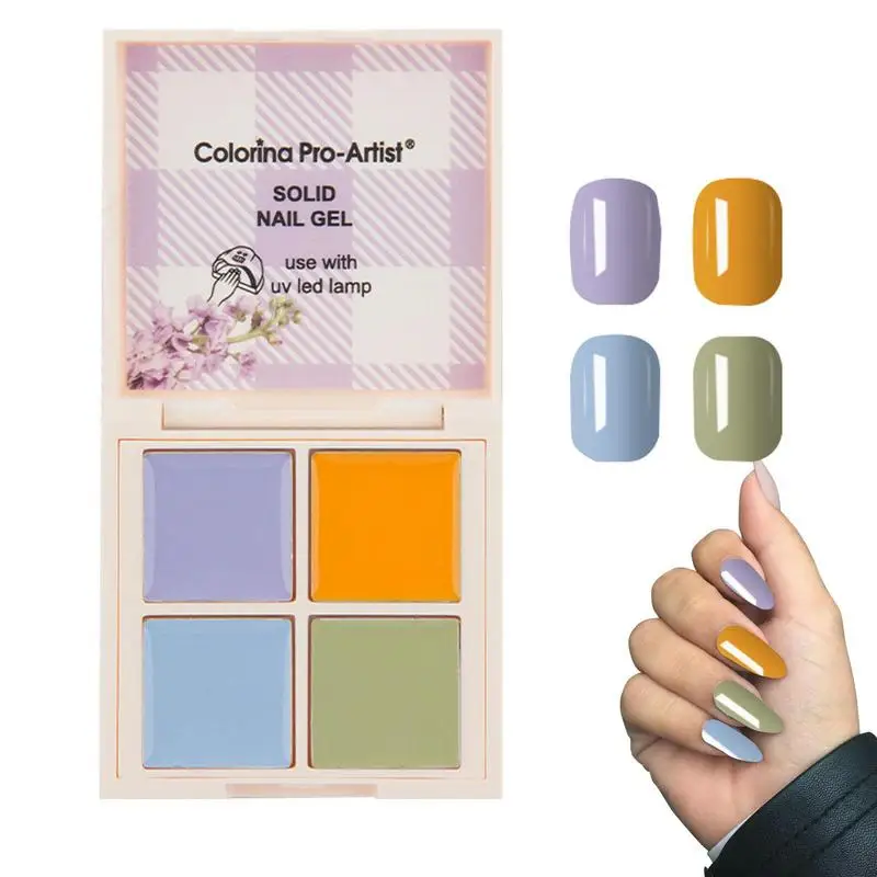 

Однотонный крем для ногтей маленький гель для ногтей Блестящий цветной гель для ногтей лак для маникюра для рождественских подарков тверды...