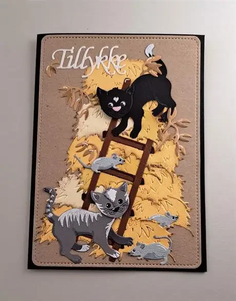 Шаблон для вырезания маленьких животных украшение дневника шаблон тиснения