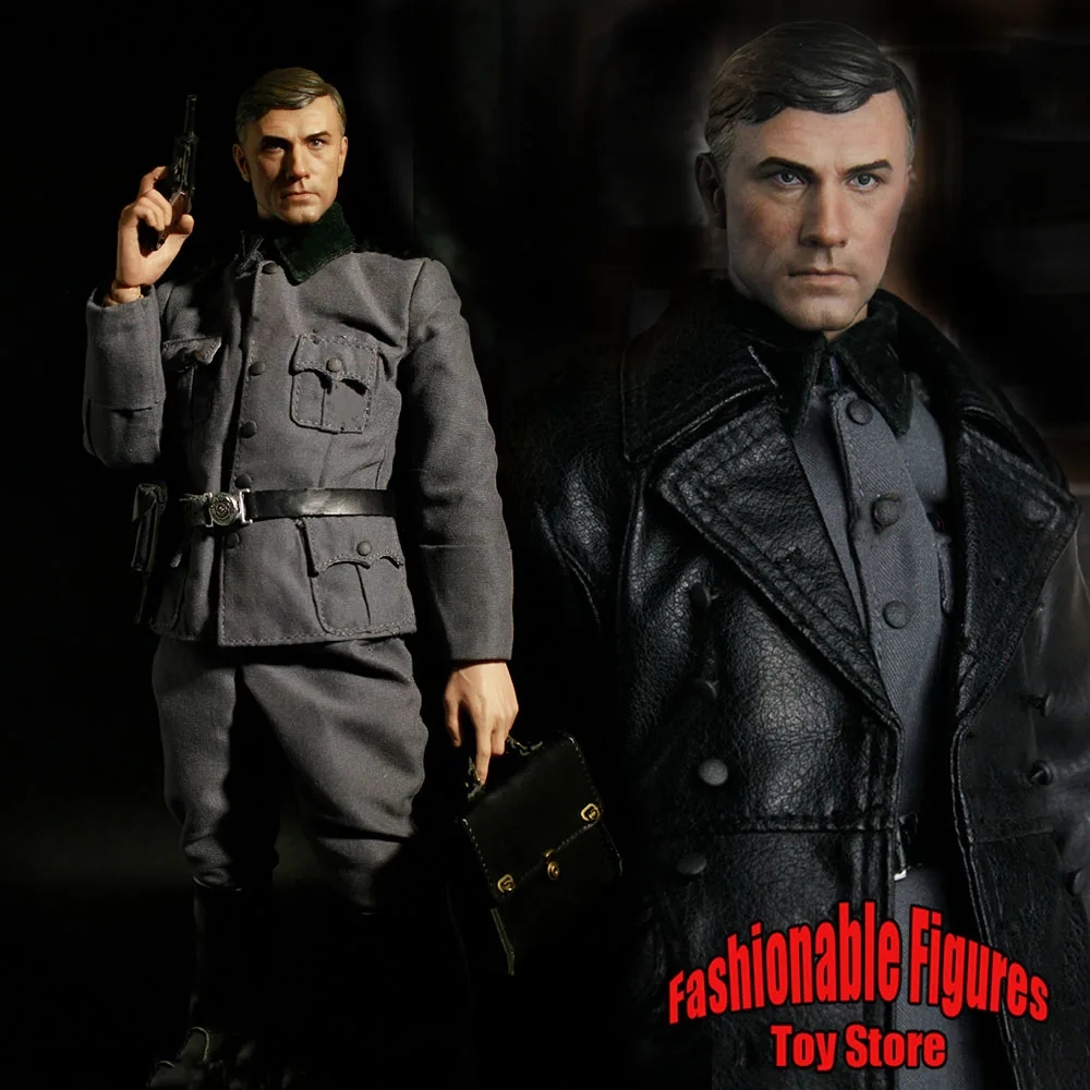 

FISH BONETOYS FB-Z004 1/6 Men Soldier Christoph Waltz Military War Collection Dolls Full Set 12" Action Figure Body Model Toys