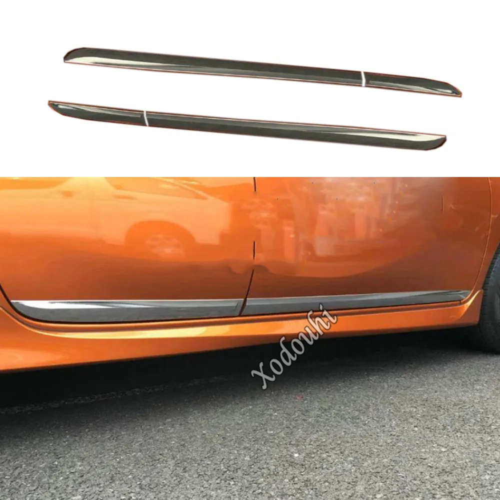

4 шт., хромированные полосы для Nissan NOTE 2017 2018 2019 2020