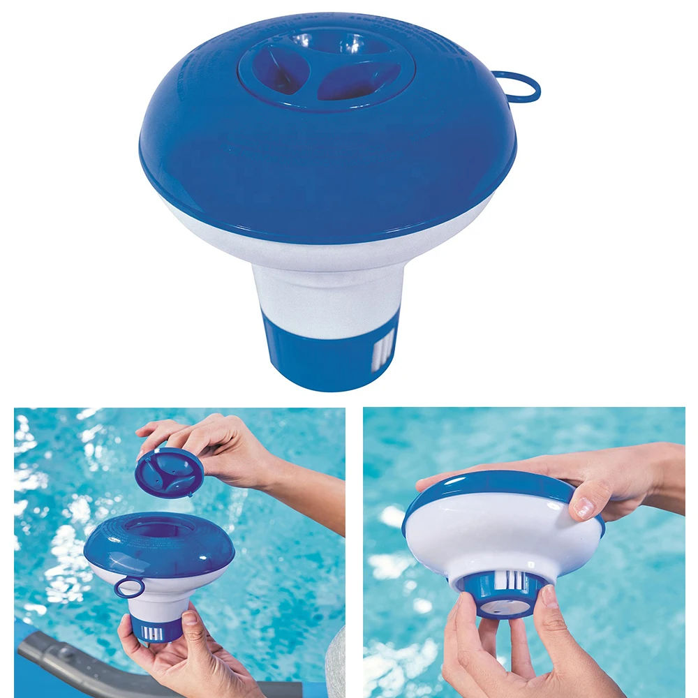 Bestway 58210 Swimming Pool Floating Chlorine Dispenser 5