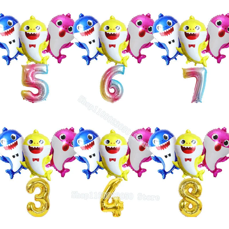 Шары воздушные детские из фольги в виде цифр для танцев | Фигурки мультфильмов