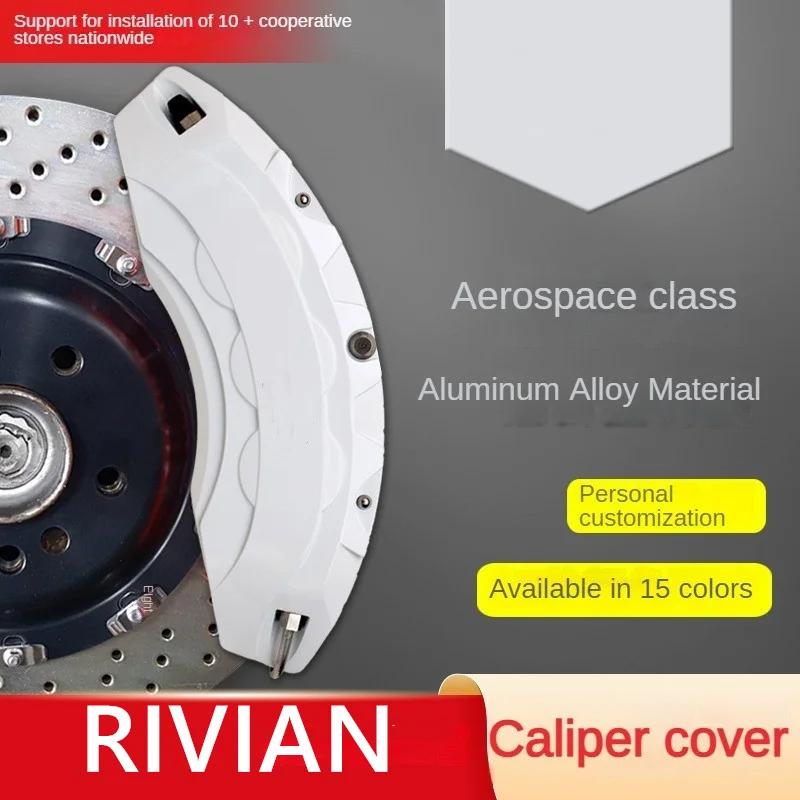 

For Rivian Aluminum Car Brake Caliper Cover