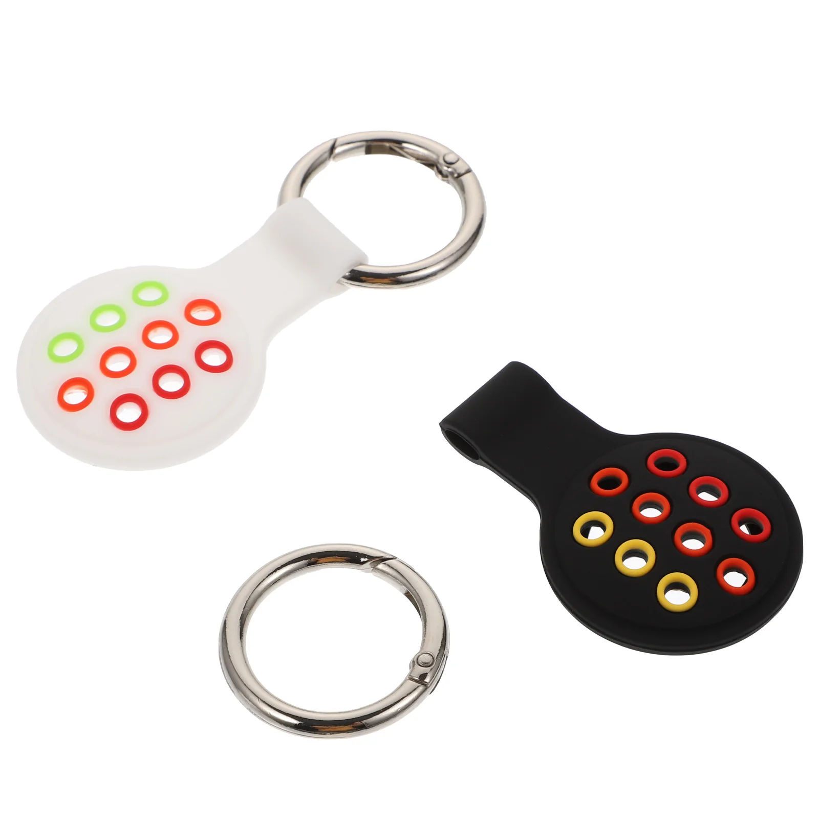 

2 Pcs Wear-resistant Locator Covers Portable Anti-lost Locating Device Cases