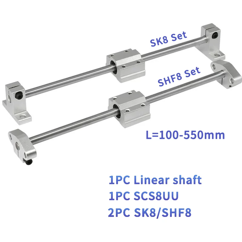 

Линейный вал 8 мм для принтеров
