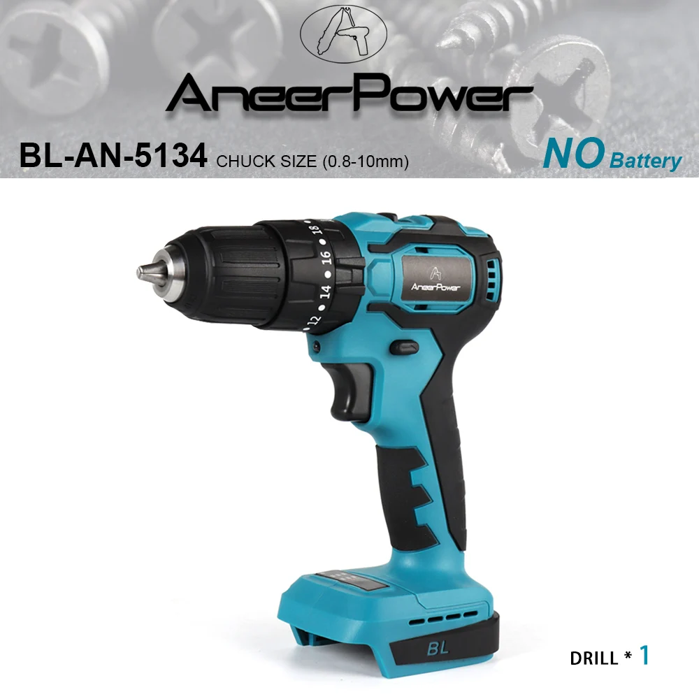 

Беспроводная ударная дрель ANEERPOWER 21В