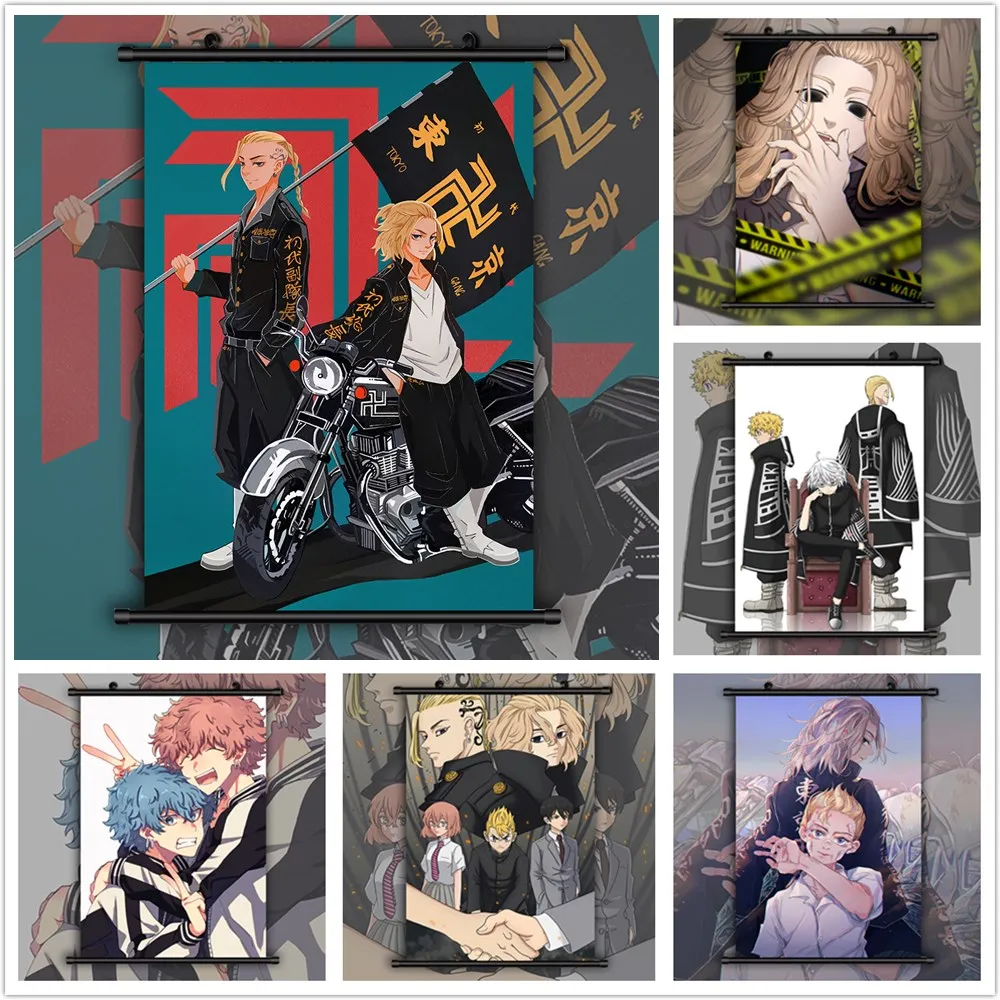 

Алмазная живопись 5d «сделай сам», аниме Токийский Мстители, постер, смешная мультяшная манга, вышивка крестиком, домашний декор