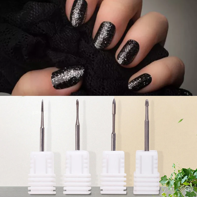 

1pc Nail Drill Bits Safety Tungsten Carbide Drill Bit Cuticle Remover for Electric Nail File Machine