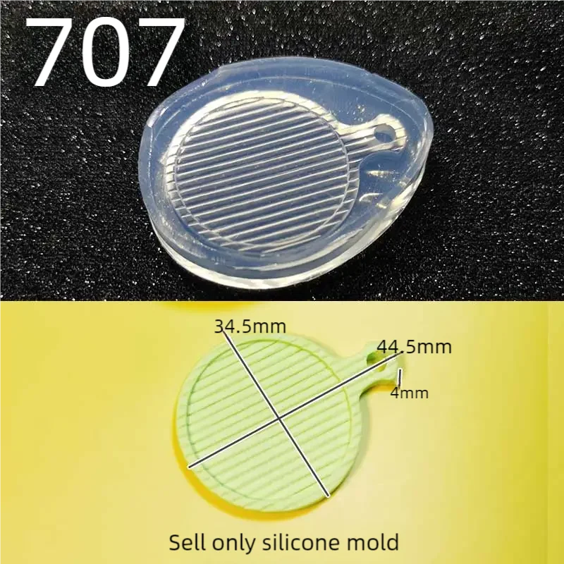 DIY ручная работа поднос для торта с животными форма эпоксидной смолы еда игра