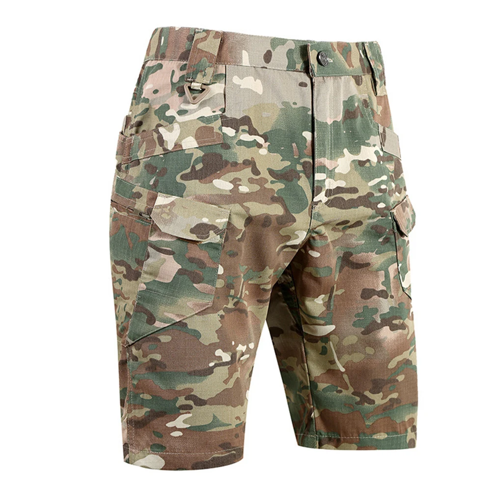 

Men's Cycling Set Mens Army Military Style Shorts Casual Camo Work Cargo Casual Comfortable Shorts Sports Cycling Equipment