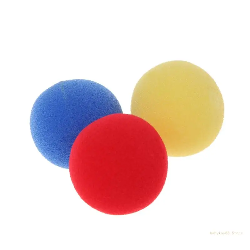 

Y4UD 20 PCS Tricks Props Party Decoration Sponge Ball for Party/Daily Use Kids Novelty Toy Easter/Winter Stage Tricks
