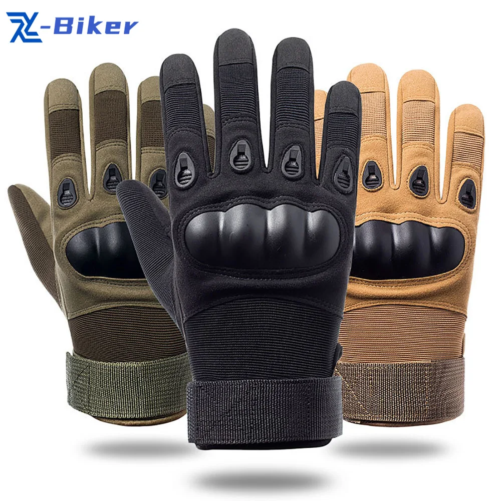 

Men's Full Finger Gloves Military Tactical Gloves Motorcyclist Biker Shooting Airsoft Combat Driving Hunting Cycling Gloves