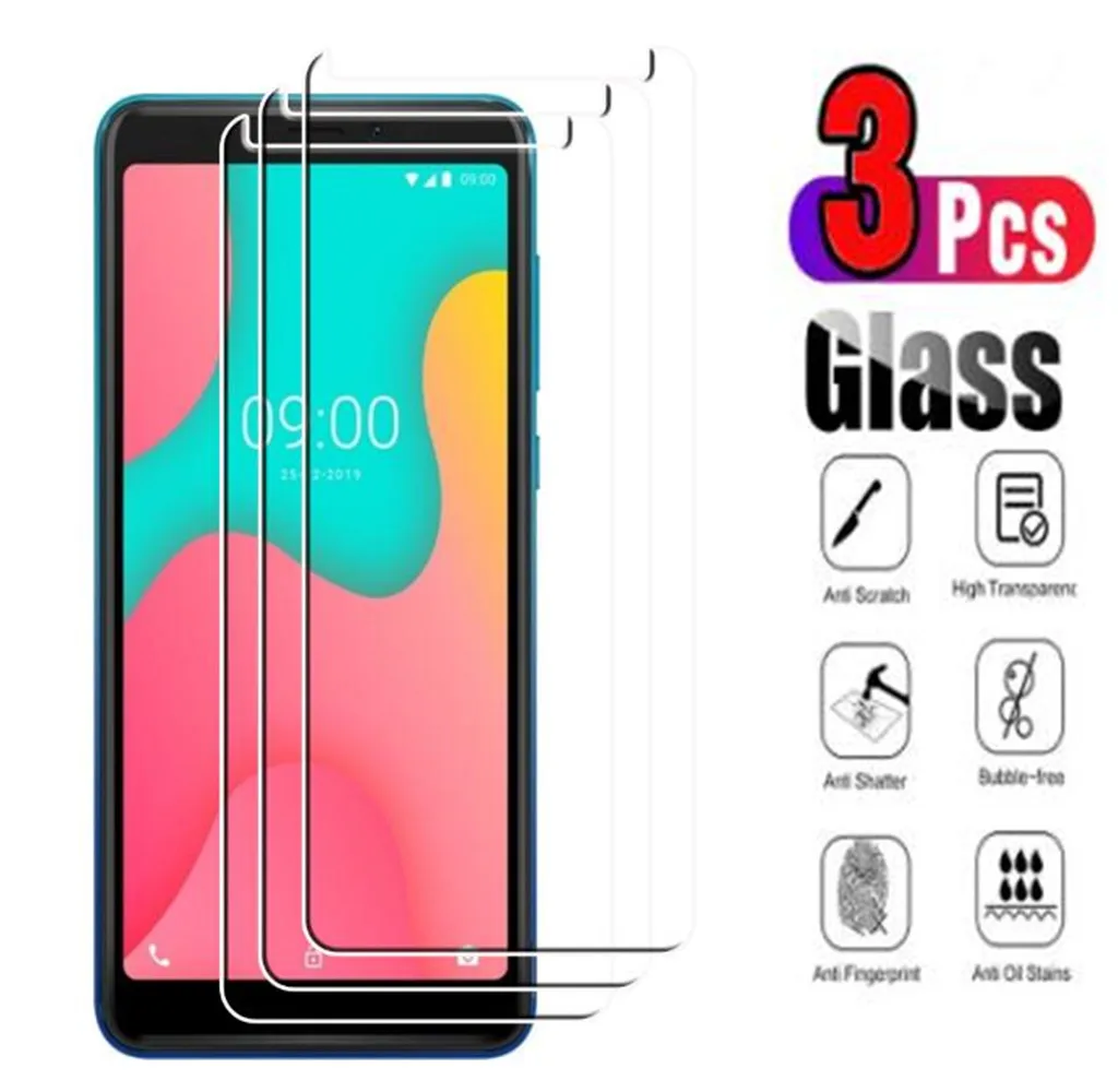 Защитное стекло для Wiko View4, 3 шт., закаленное стекло для Wiko View3 Lite Pro Y50 Y60 Y80 Sunny3, защитная пленка для экрана