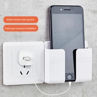 wall mount phone charger stand mobile phone charging stand air conditioner tv remote control multifunction organizadores box