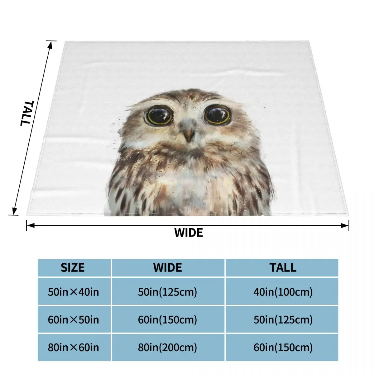 Одеяло Little Owl 2 покрывало на кровать пляжные покрывала для двуспальной кровати